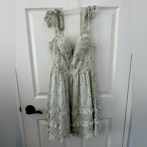 Boutique 1861 Narnia short floral dress Medium- worn once for bridal shower!